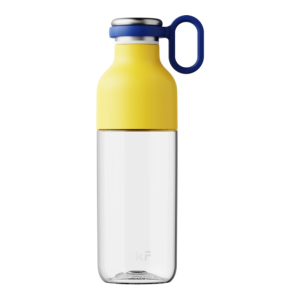 Ручка силиконовая для бутылки спортивной KKF META sports water bottle, голубая